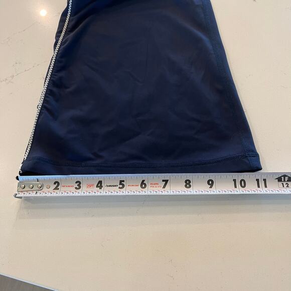 Sweaty Betty Super Soft Picot Lace Flare Pant Navy Size Medium - Picture 11 of 11